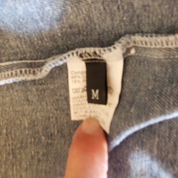 Blue Jean Dress. Size MEDIUM. - Picture 12 of 12